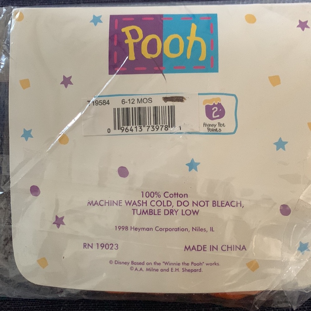 Pooh Booties - Picture 3 of 4